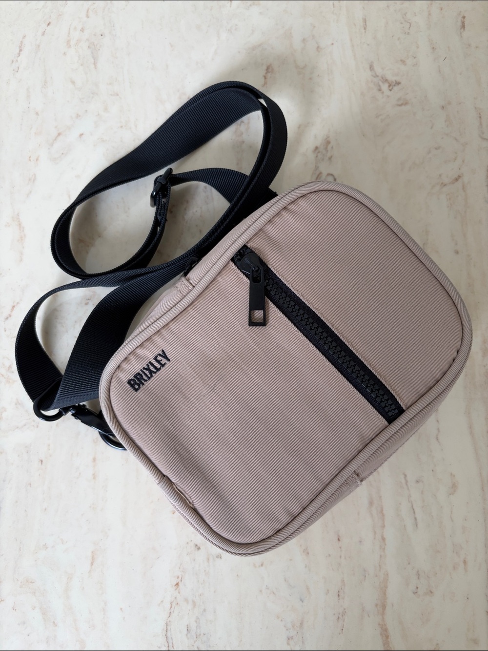 Brixley Crossbody Belt Bag - Taupe